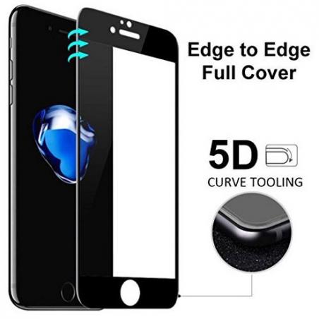 Iphone 6,6S 5D tvrzené sklo černé