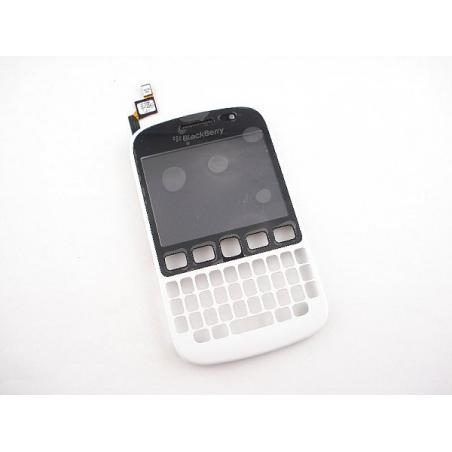 Blackberry 9720 přední kryt+dotyk bílý