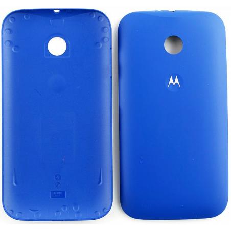 Motorola E kryt baterie modrý