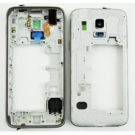 Samsung G800H DUAL střední kryt bílý