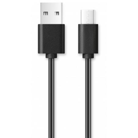 Datový kabel USB typ C 2A nabíjecí, černý