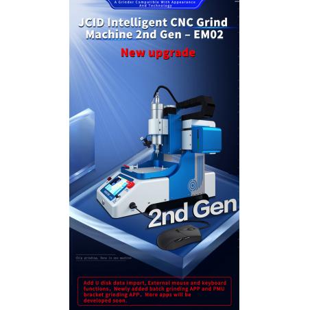 JCID Intelligent CNC automatic Grind Machine 2.Gen EM02 + přípravky