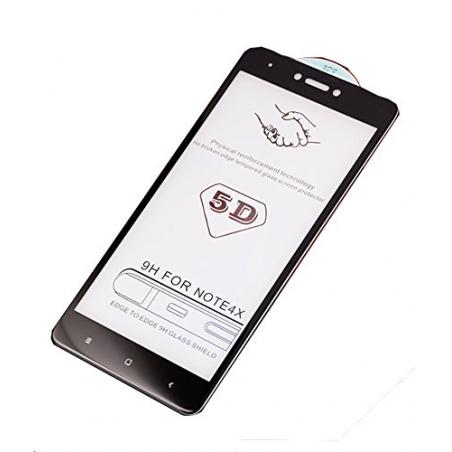 Xiaomi Redmi Note 4,4X - 5D tvrzené sklo černé