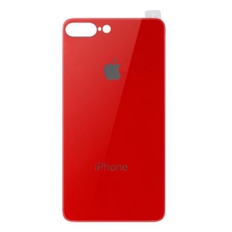 iPhone 7+,8+ zadní tvrzené sklo červené