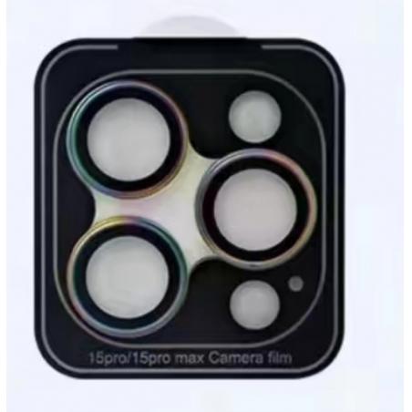 iPhone 15 Pro,15 Pro Max kamera tvrzené sklo Transcolor