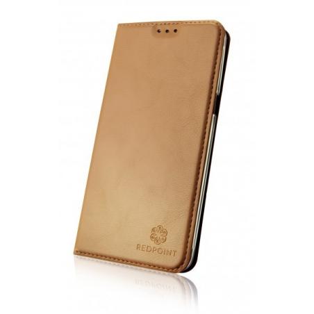 Pouzdro RedPoint Book Slim Magnetic iPhone X gold