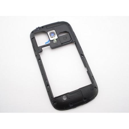 Samsung i8190 střední kryt modrý/černý