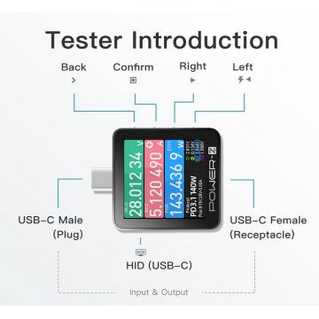 Power-Z KM003C USB-C tester...