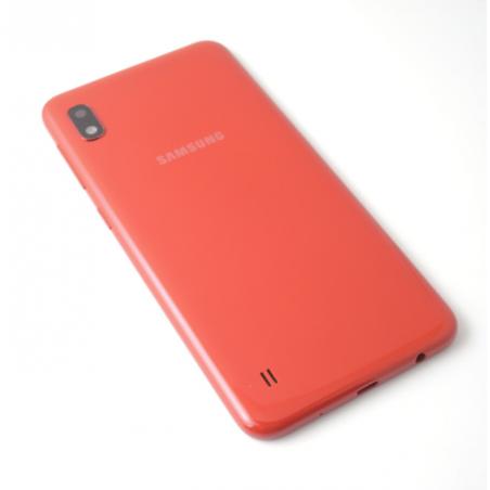Samsung A105F kryt baterie červený