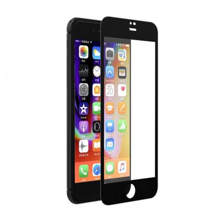 iPhone 7,8,SE 2020 2.5D tvrzené sklo černé