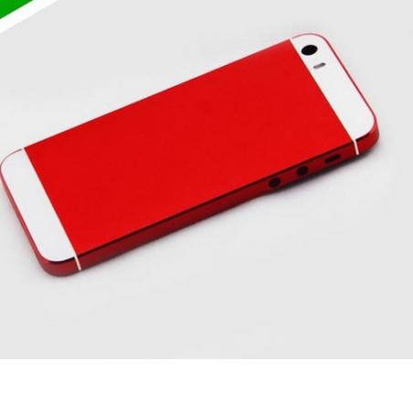 OEM zadní kryt červený/bílý pro iphone 5